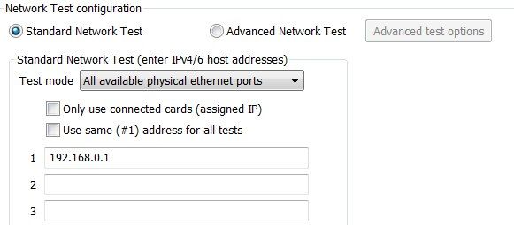 Network card list