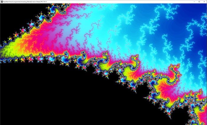 DirectCompute Mandelbrot Test