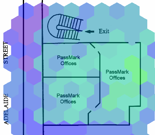 Example signal strength image